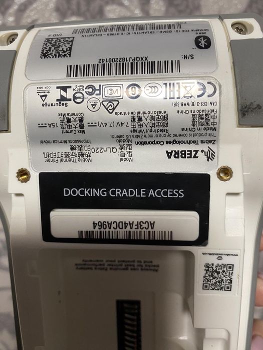 Термопринтер Zebra QLN220