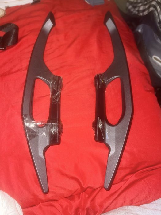 2 halteres, suporte top case honda forza
