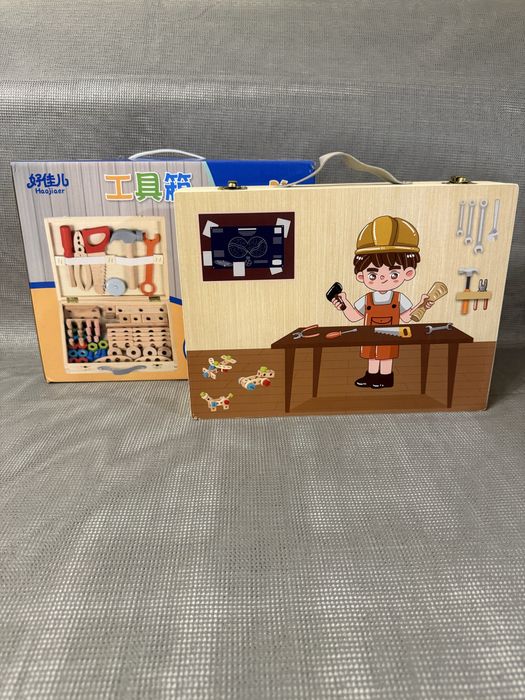 Дитячий деревʼяний конструктор