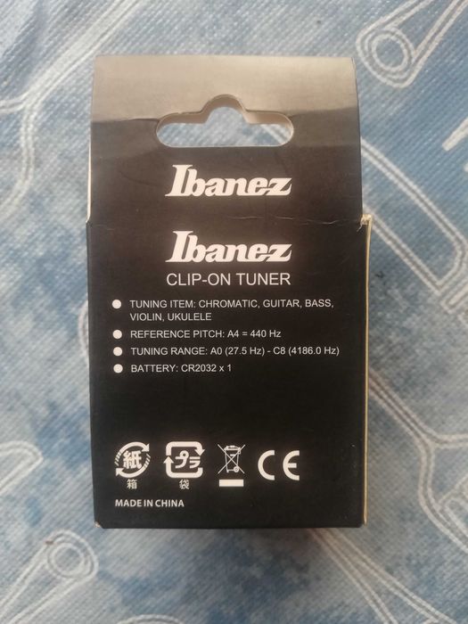 Afinador ibanez novo