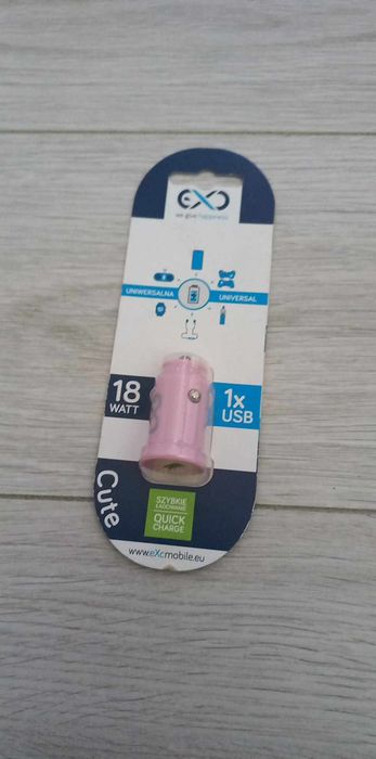 Ładowarka samochodowa USB pod gniazdo zapalniczki samochodowej