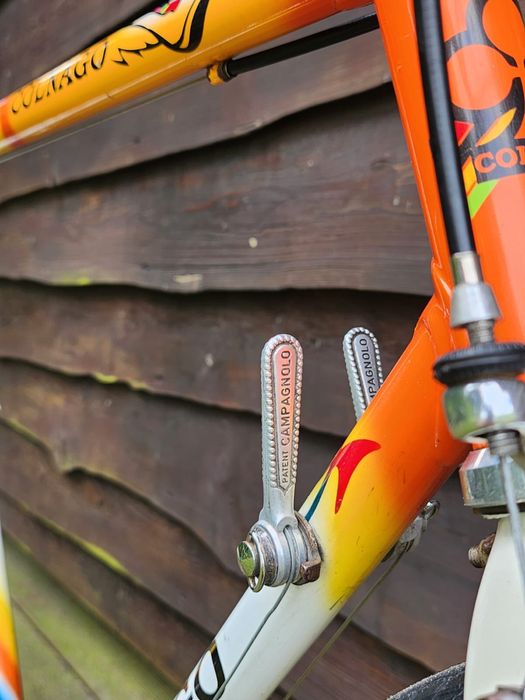 Rower Colnago szosa UNIKAT, wysoka stalowa rama, w barwach Rabobank