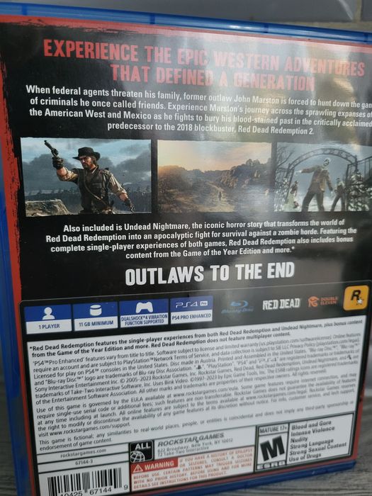 Red dead redemtion ps4 skup/sprzedaż/zamiana