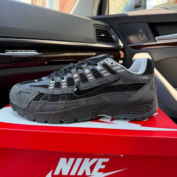 !WOW! Кросівки Nike P-6000 Black Grey White | найк пі6000