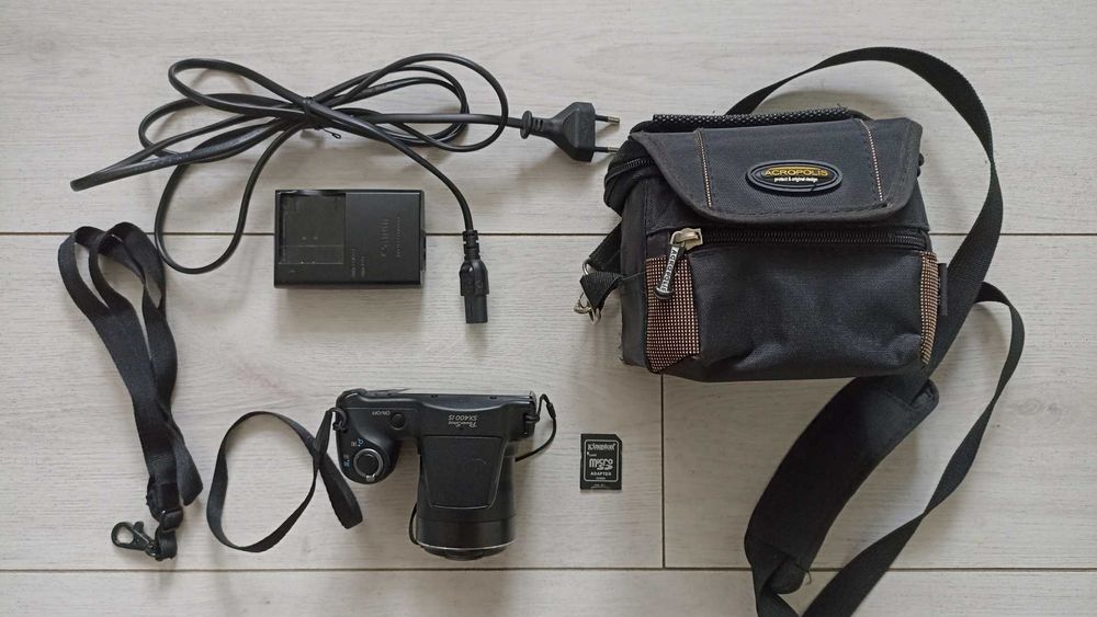 Фотоапарат Canon PowerShot SX400 IS Black + Картка на 16Гб + Сумка