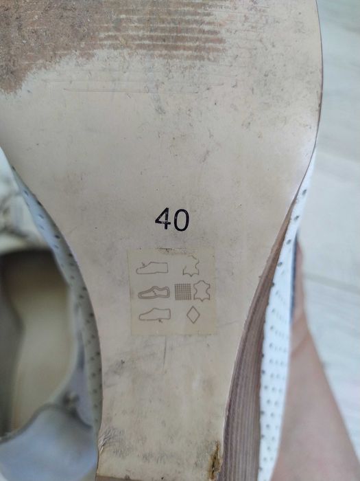 Шкіряні туфлі bronx, р.40