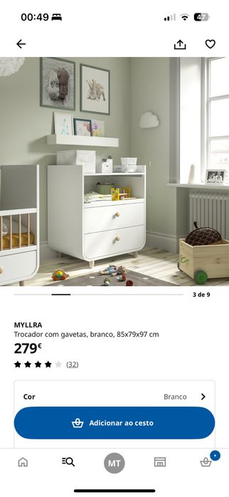 Móvel aparador criança ikea