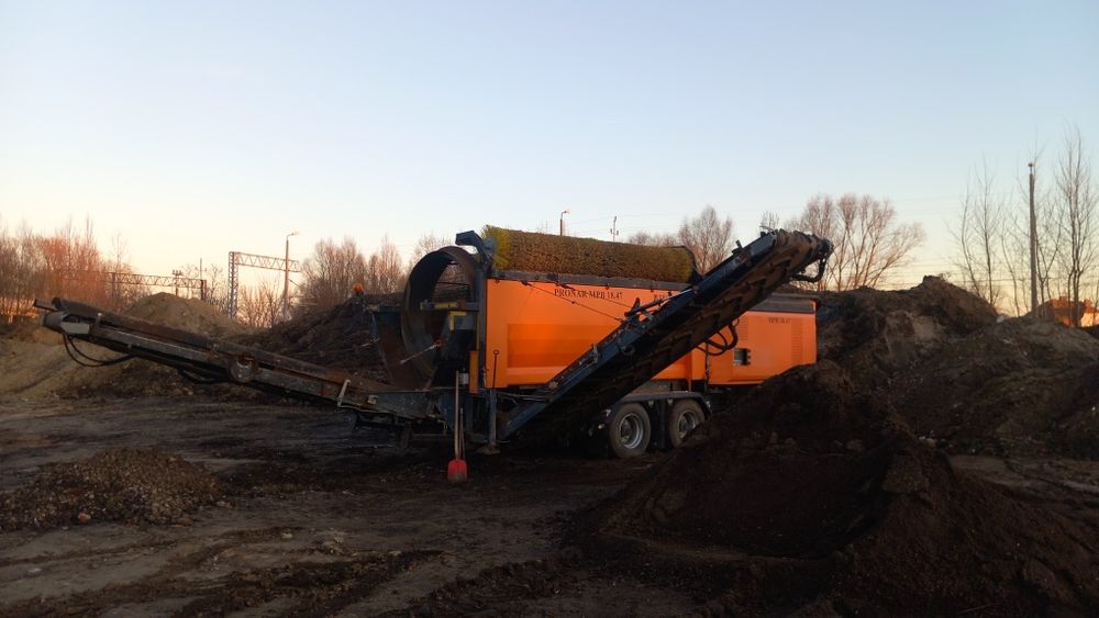 Wynajem przesiewacza bębnowego pronar mpb 18.47