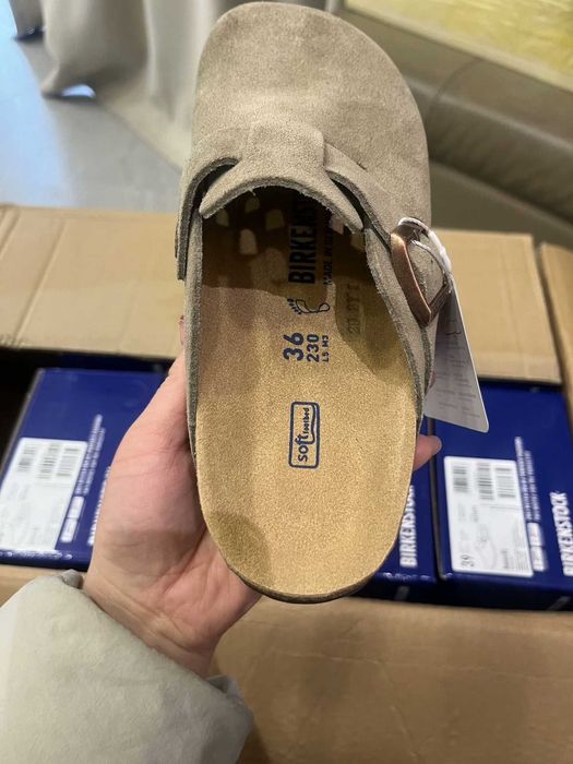 Birkenstock Boston brązowe 41