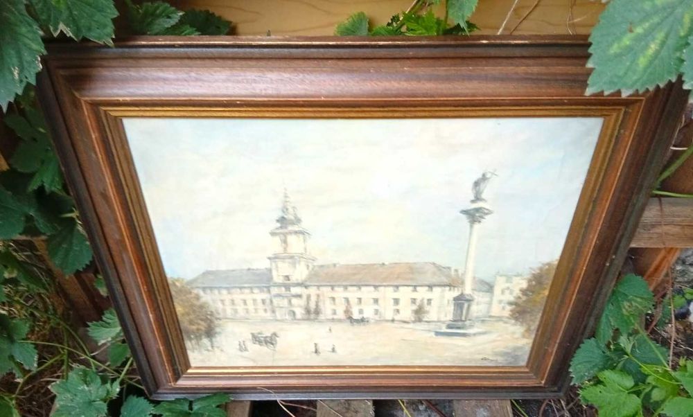 Obraz olejny Zamek Królewski Piotr Olbrychowski płótno