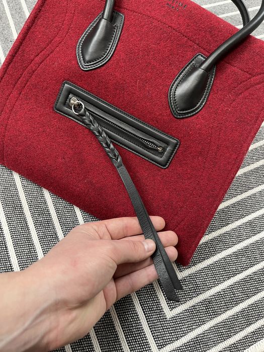 Сумка Celine Phantom Luggage Wool Tote