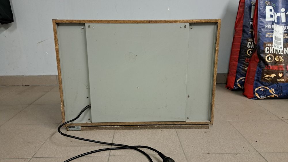 Kominek elektryczny, retro, z czasów PRL