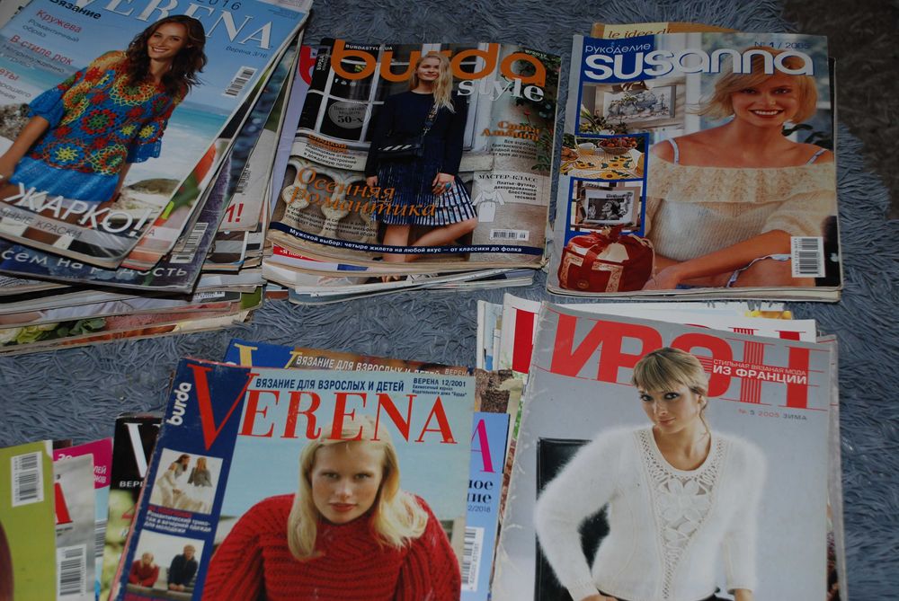 Вязание, рукоделие, журналы