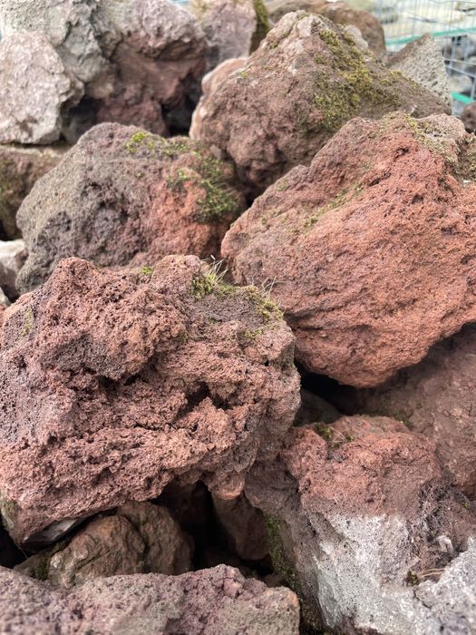 Lawa Wulkaniczna Kamień do Akwarium Ozdobny Grys Żwie Skałka Lawowy