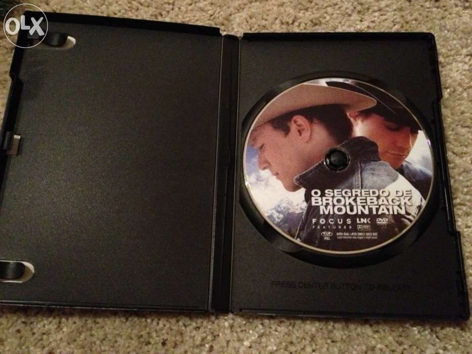 Dvd o segredo de brokeback mountain (2005), de ang lee