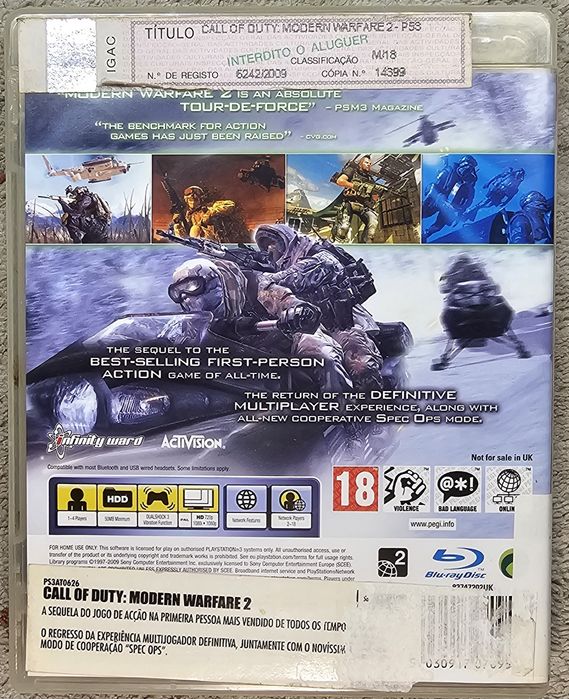 CALL of DUTY - Modern Warface 2 - PS3