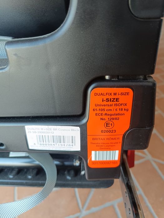 Cadeira Auto Britax Romer Swingfix M i-Size.