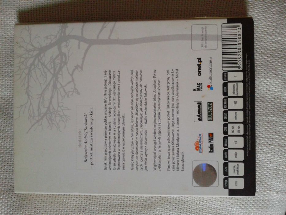 Ofiarowanie - Andriej Tarkowski  2DVD