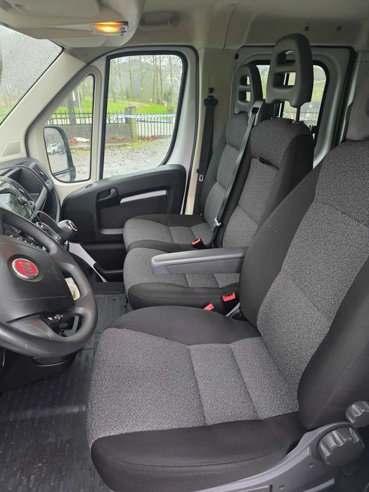 Fiat ducato cabine dupla 7 lugares caixa coberta