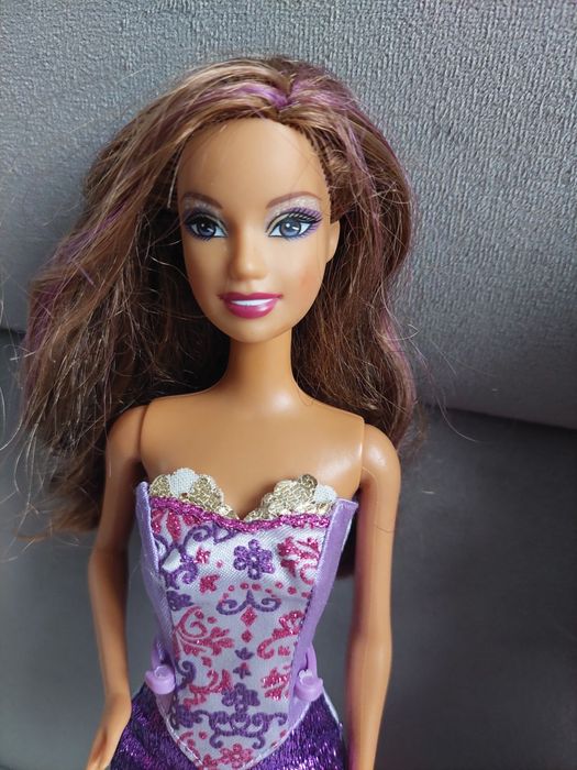 Zestaw lalek Barbie księżniczka śpiewająca piosenkarka