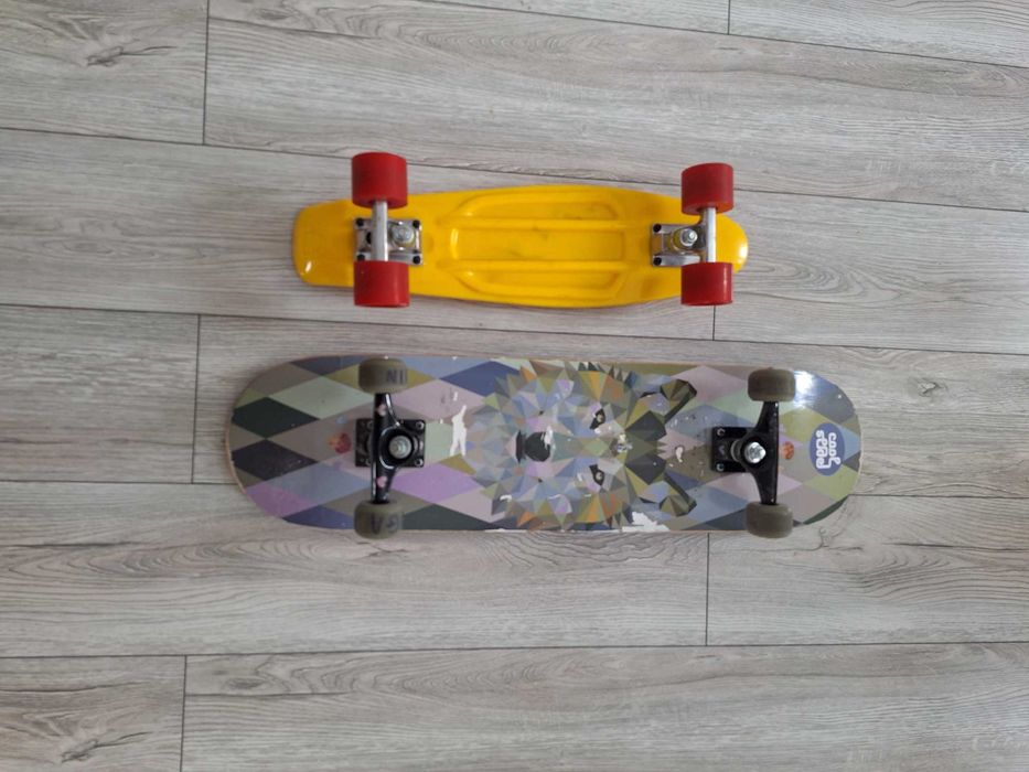 Deskorolka długość 80 cm i 55 cm