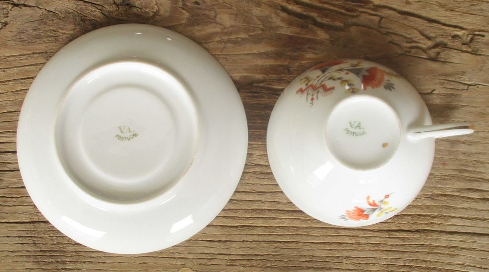 Conjunto de chá Vista Alegre 1924-47