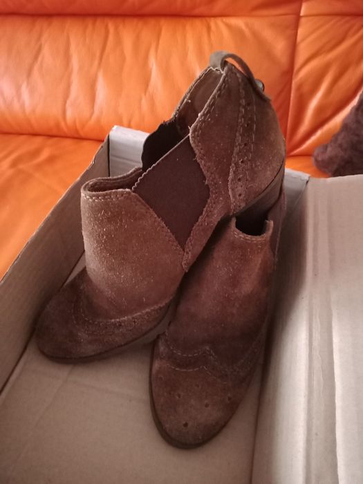 Botki skórzane 5TH Avenue r. 36