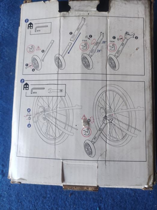 Rodinhas para bicicleta