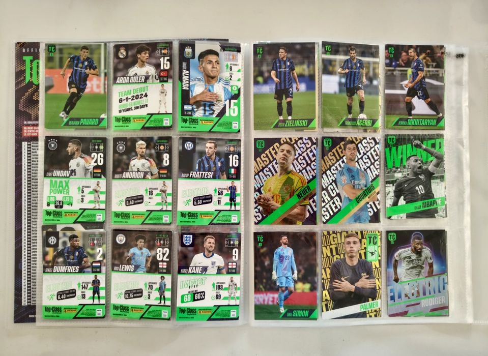 Karty Top Claas 2025 - zestaw 72  kart