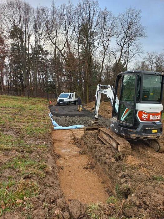 Usługi koparką przewóz ziemi, koparka Kraków i okolice
