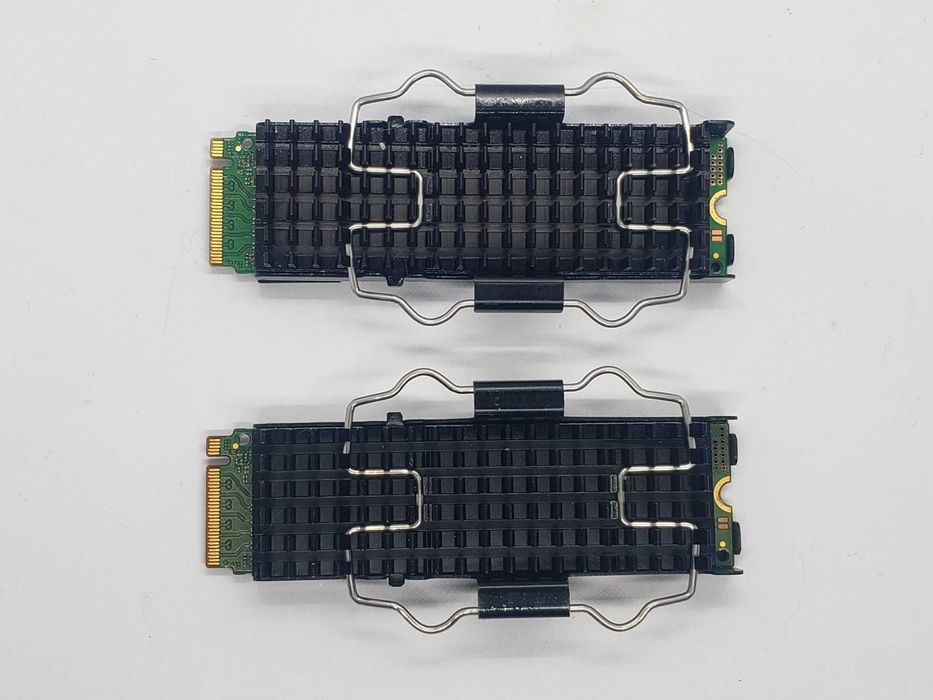 Радиатор охлаждения ( heatsink ) для SSD. m.2. 2280. 2 штуки.