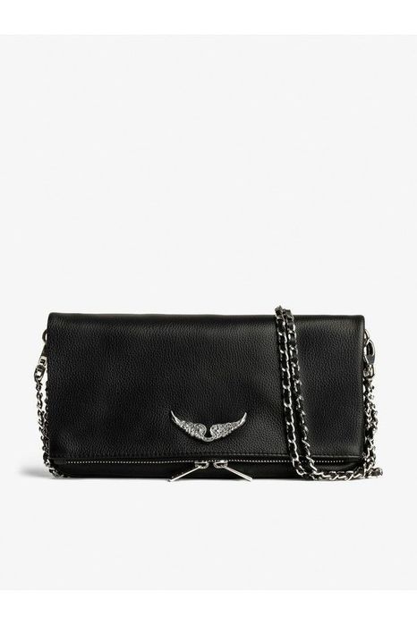 Сумка Zadig & Voltaire France Crossbody/ Шкіряна сумочка з крилами