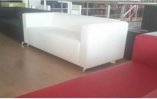 Maple Individual Fluxo 70x70 semi-pele vermelho