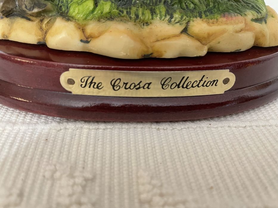 Peça decorativa Crosa Collection relógio vintage