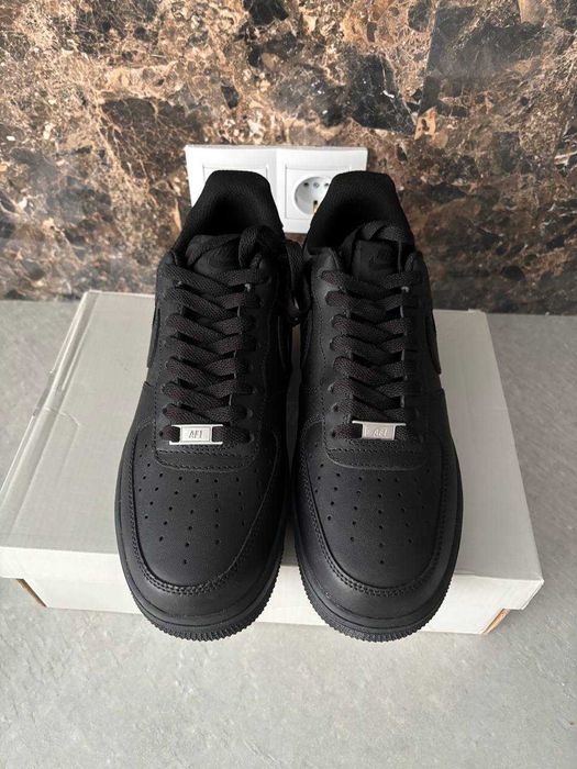 Nike Air Force 1 Low Black (38 - 46 розмір)