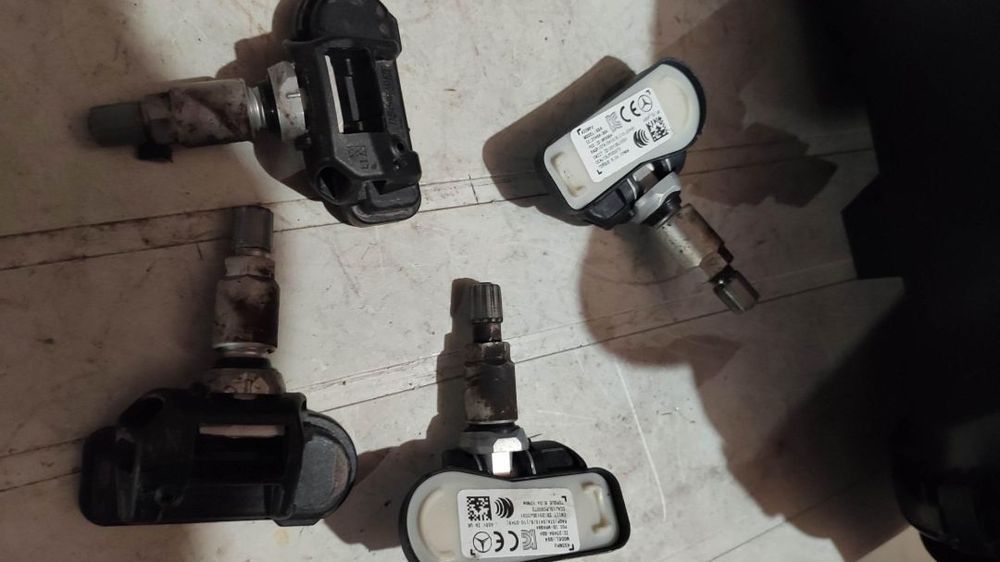 conjunto de 4 sensores de jantes Mercedes W176 + W117 + GLA