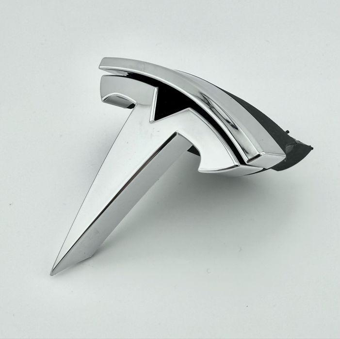 Емблема на решітку радіатора Тесла С Х логотип на бампер Tesla S X