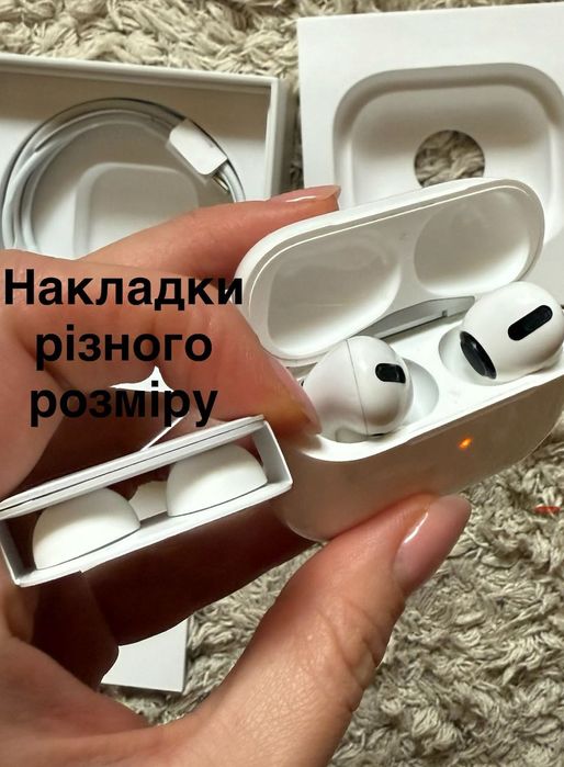 Навушники AirPods Pro 1 + кейс + зарядка