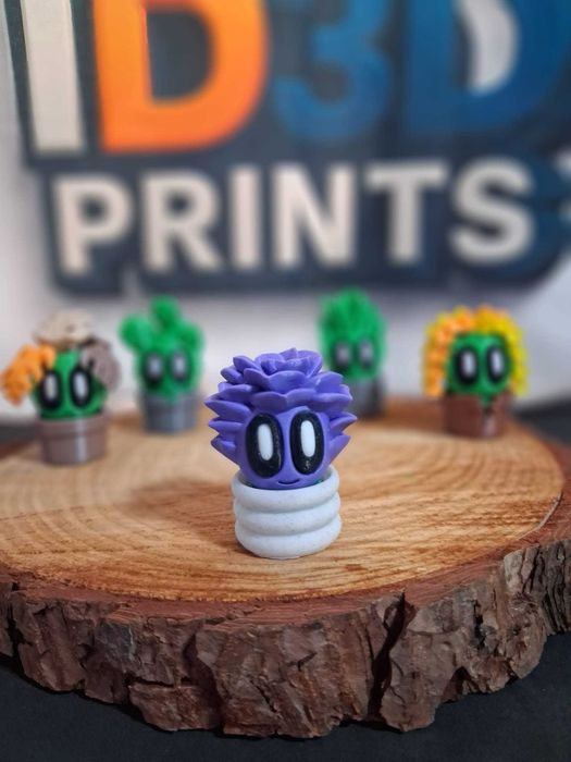 Impressão 3D - Coleção de Plantas (mini) conjunto 2/3 (Preço Sob-consulta)