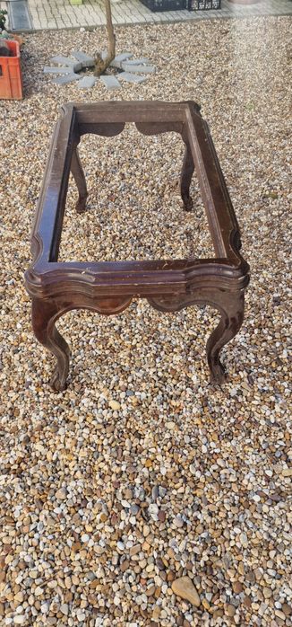 Estrutura de mesa madeira maciça