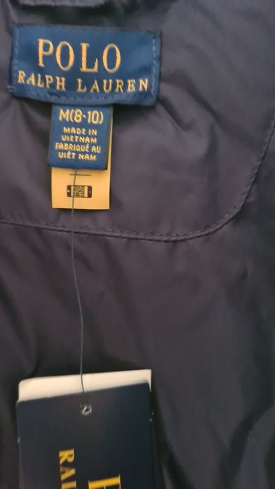 Kamizelka bezrękawnik puchowy Polo Ralph Lauren monogram koń