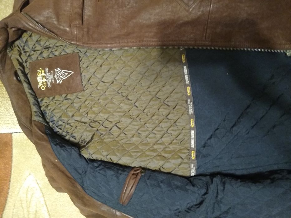 kurtka  brązowa  firma  CAMEL  rozmiar  48