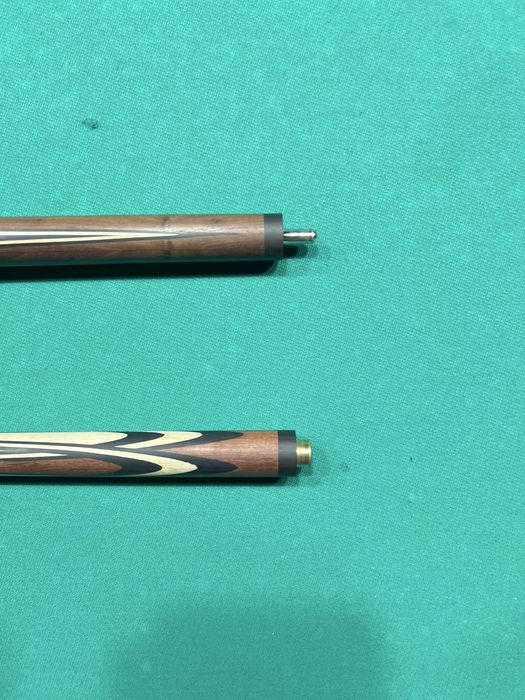 Бильярдный кий Цветок Гомбейро+ черный граб 4 лучевой напряженный AS