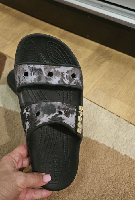 Кроксы шлепки Crocs оригинал m5 w7 23-23,5 см