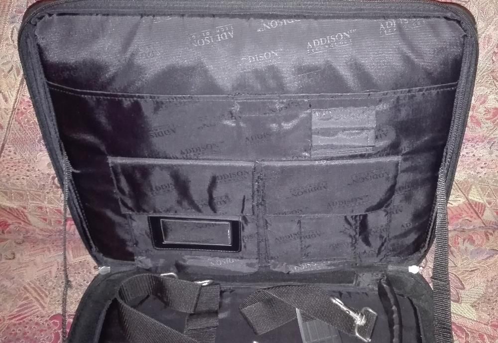mala computador portátil em nylon militar