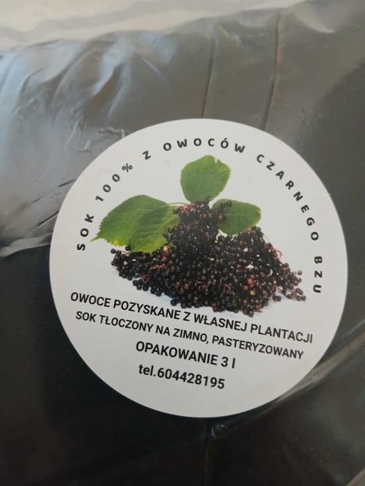 SOK 100% z owoców czarnego bzu