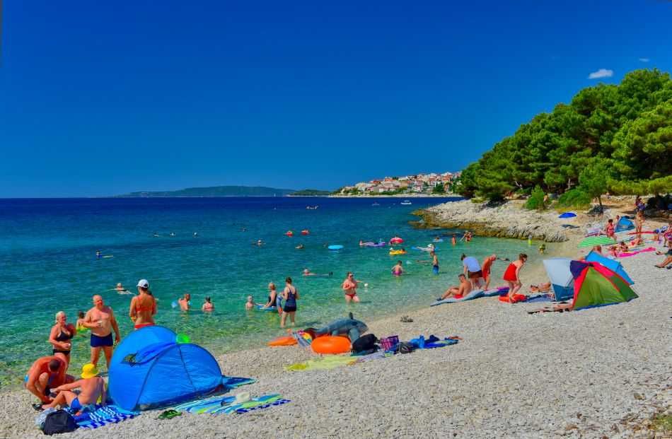 Apartamenty przy plaży w Chorwacji