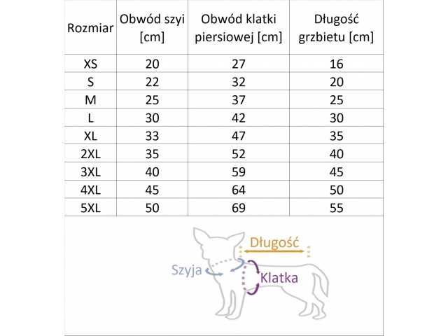 Bluza dla psa 4XL czerwona