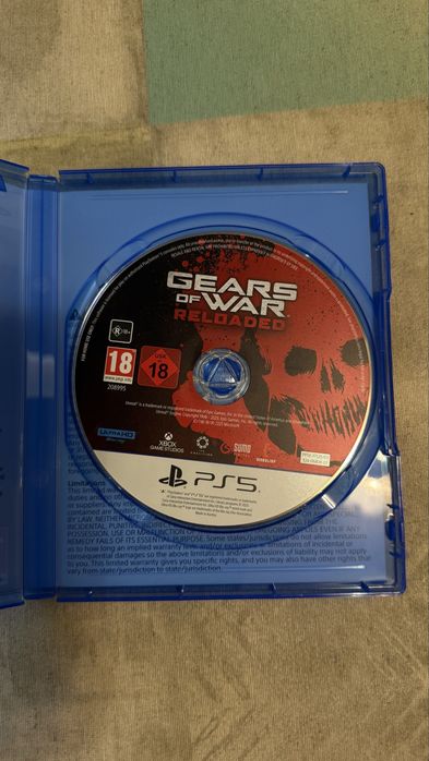 Диск гри Gears of war: reloaded для пс5