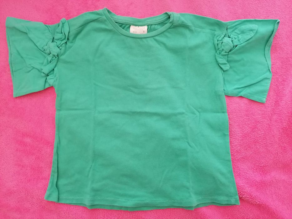 T-shirt verde zara
